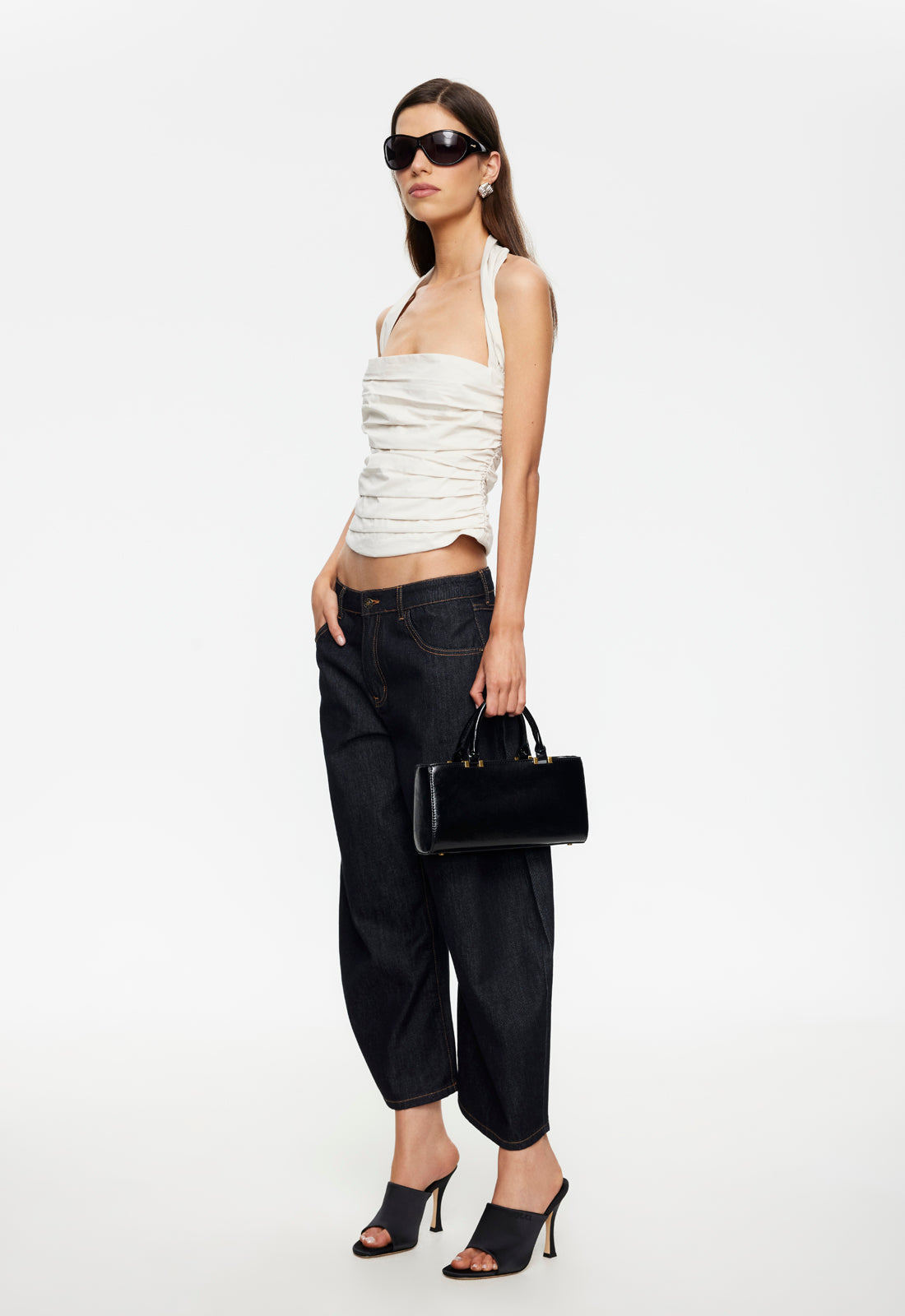 Amore Halter Top - Noir Lioness Fashion