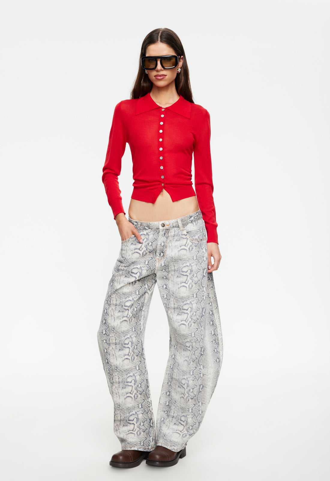 CHALET LONG SLEEVE - CRIMSON Lioness Fashion