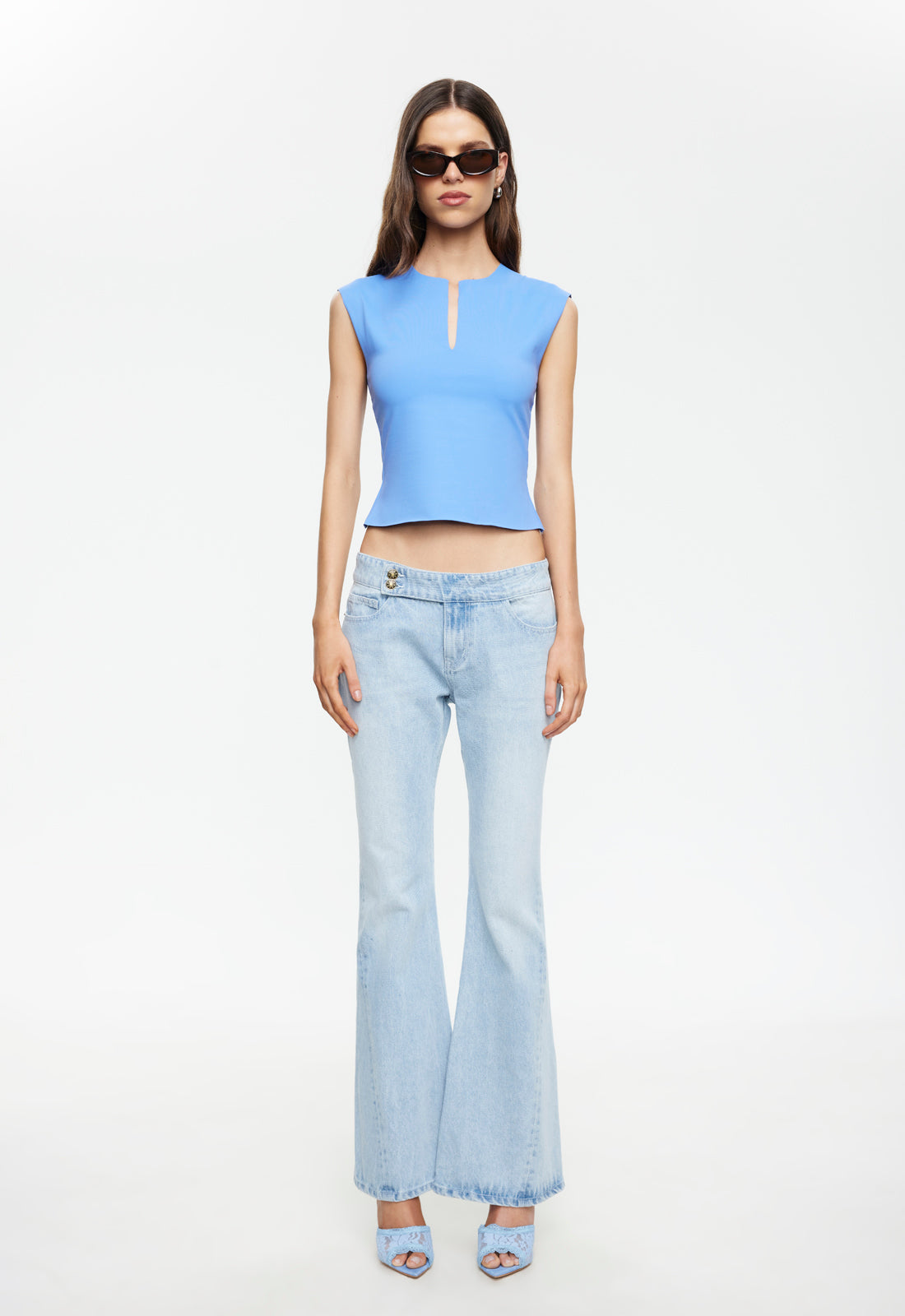 Hilton Jean - Light Denim Lioness Fashion