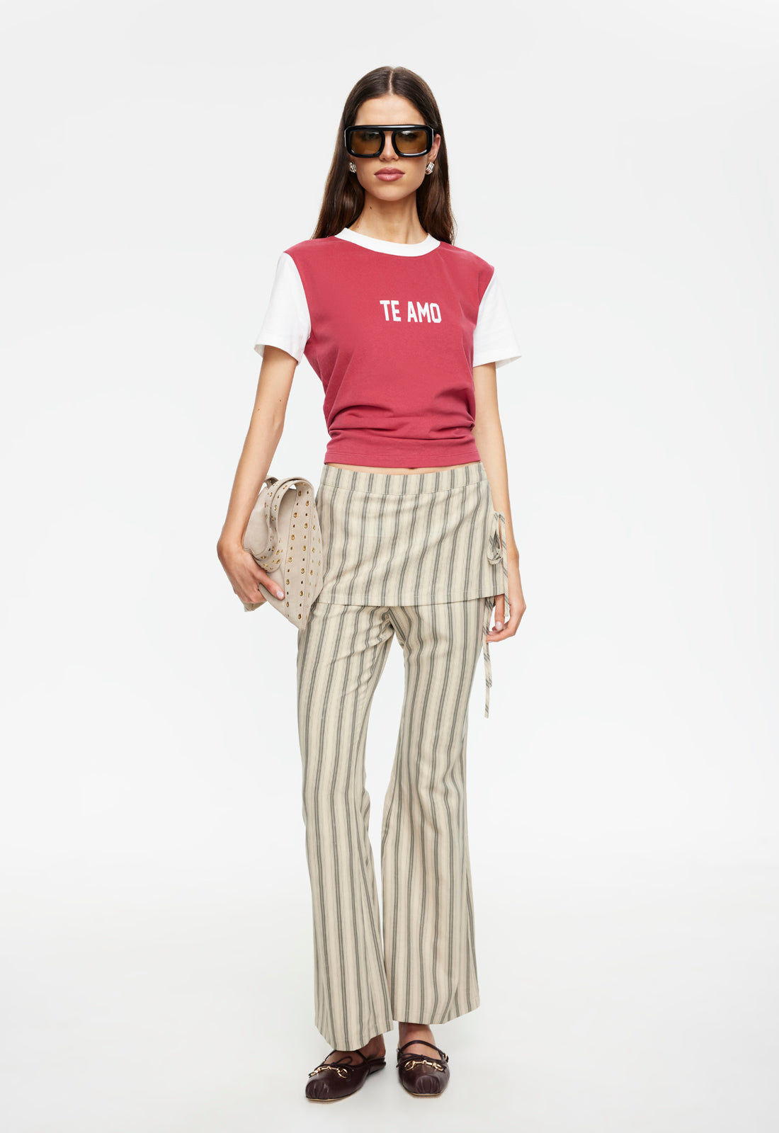 ALPINE PANT - BEIGE STRIPE Lioness Fashion