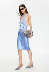 Solana Midi Dress - Persian Jewel Lioness Fashion
