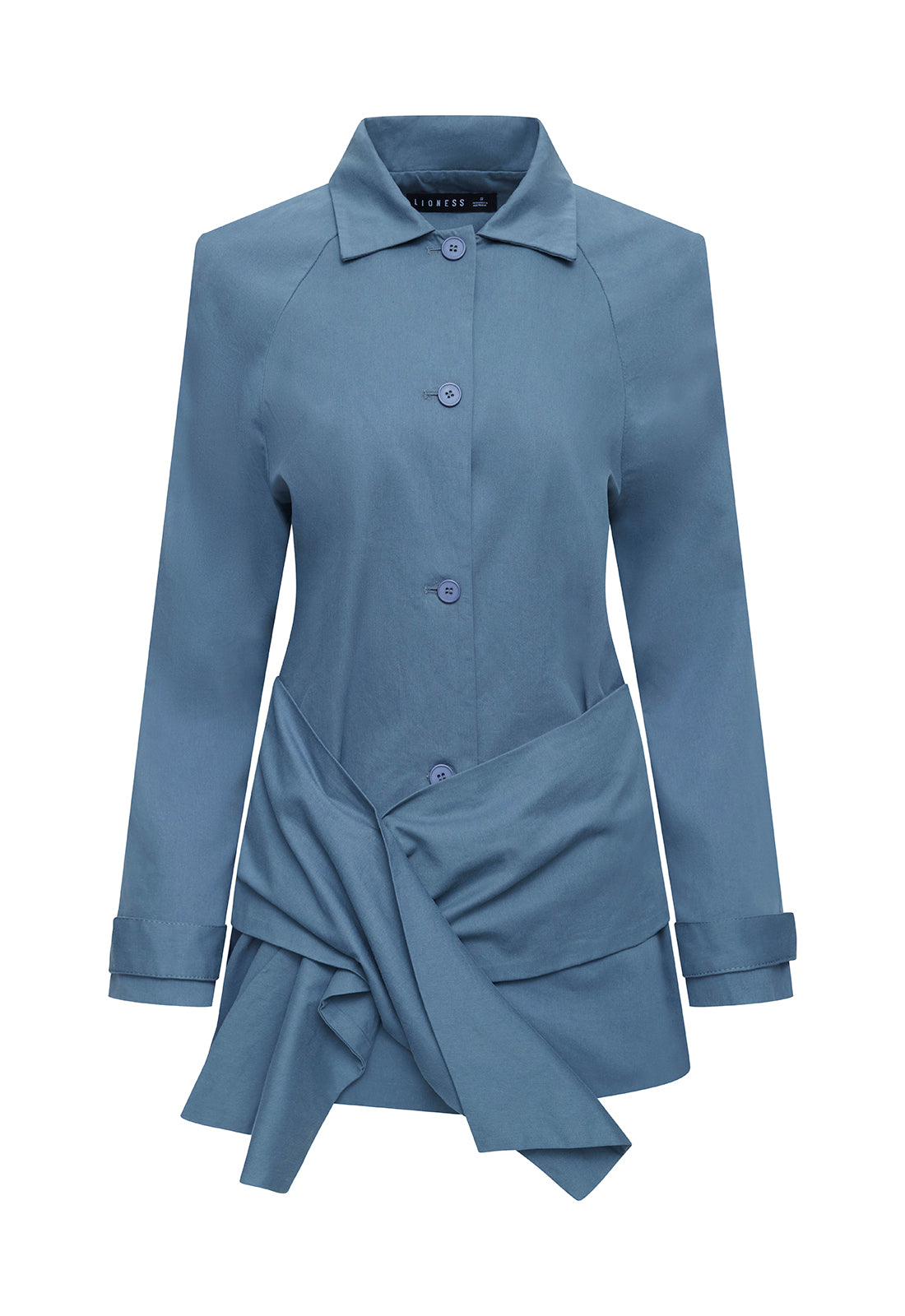 Wiseguy Mini Dress - Slate Lioness Fashion