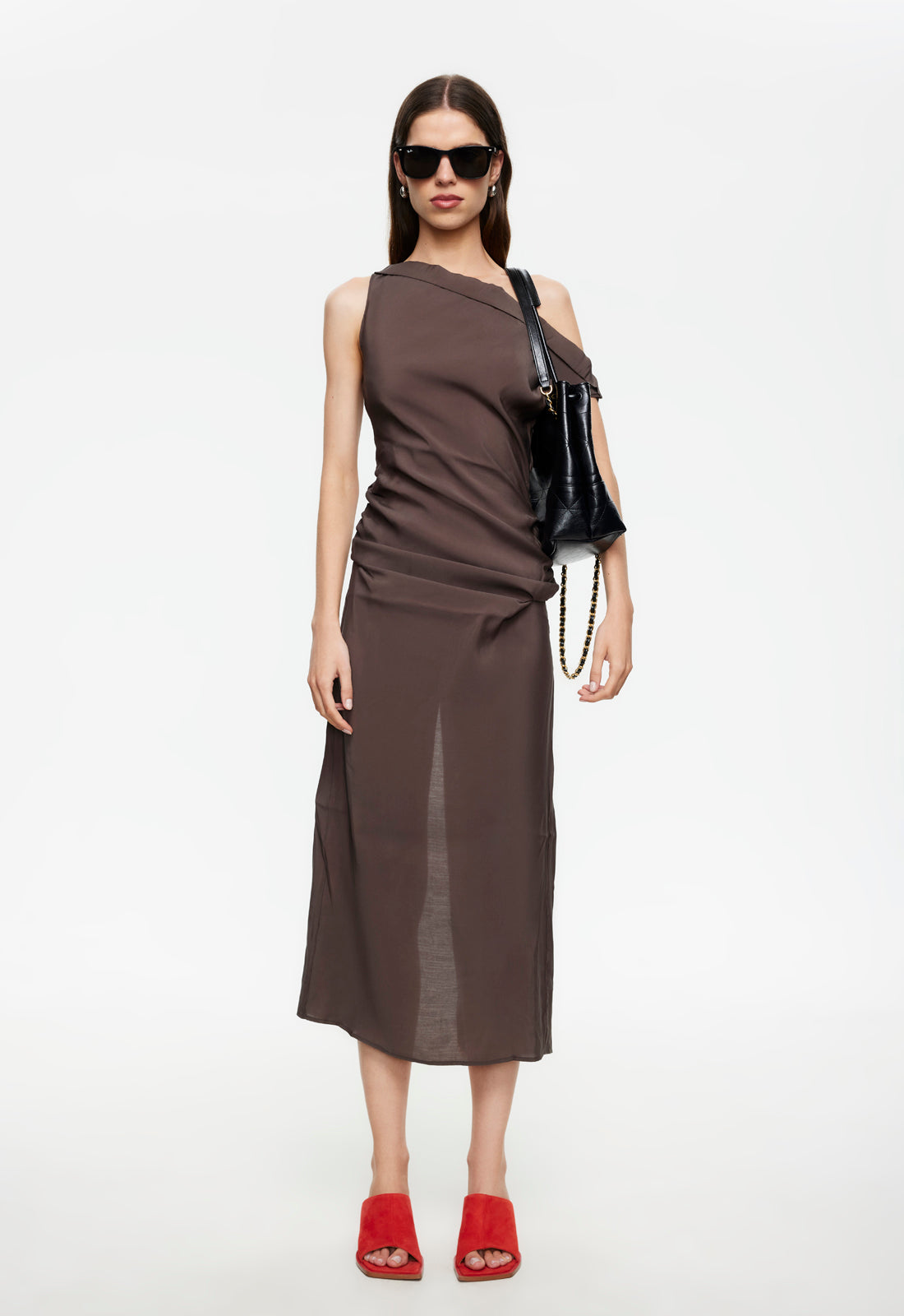 Sweetheart Maxi Dress - Cocoa Lioness Fashion