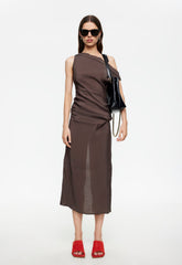 Sweetheart Maxi Dress - Cocoa Lioness Fashion