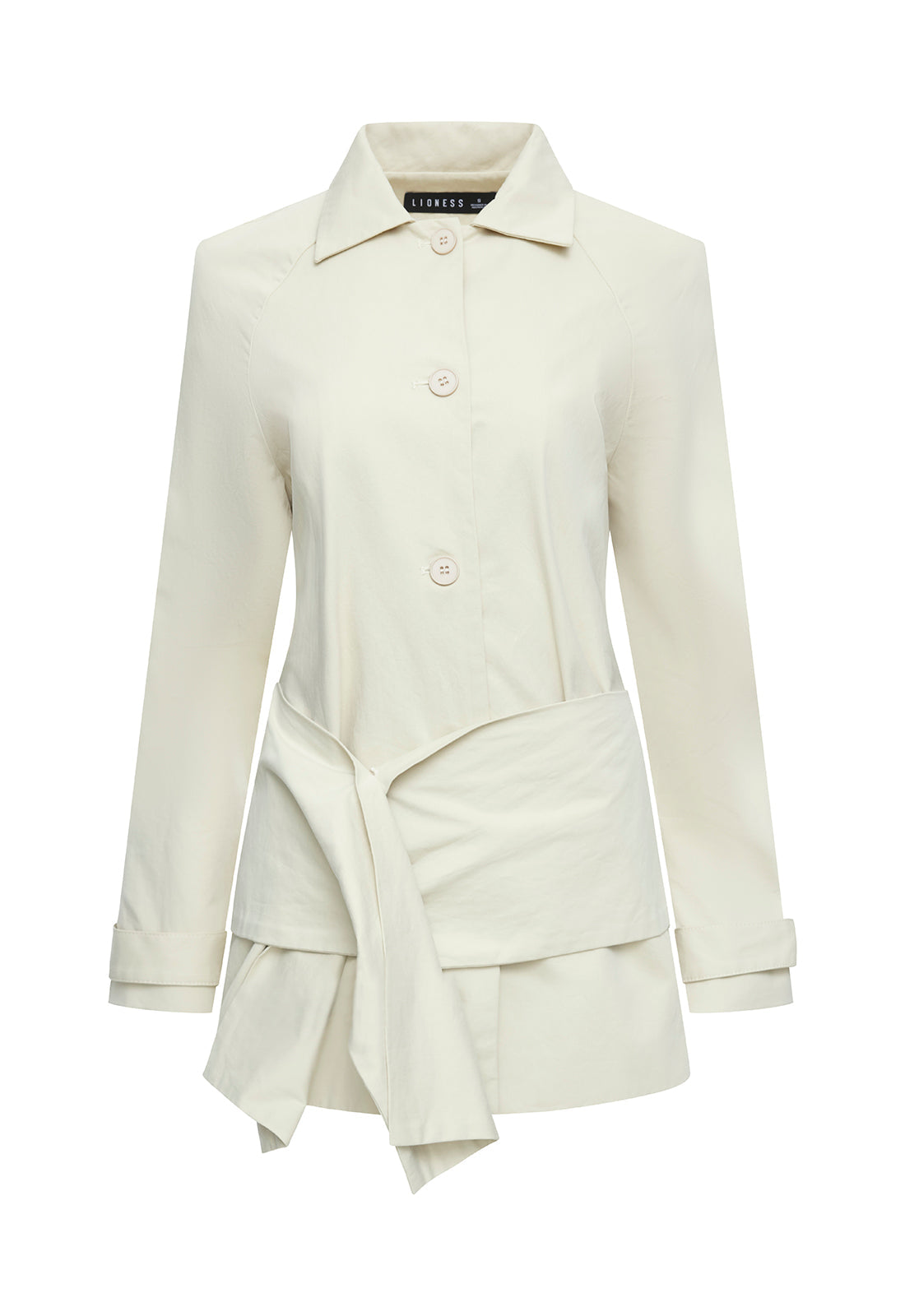 Wiseguy Mini Dress - Sand Lioness Fashion