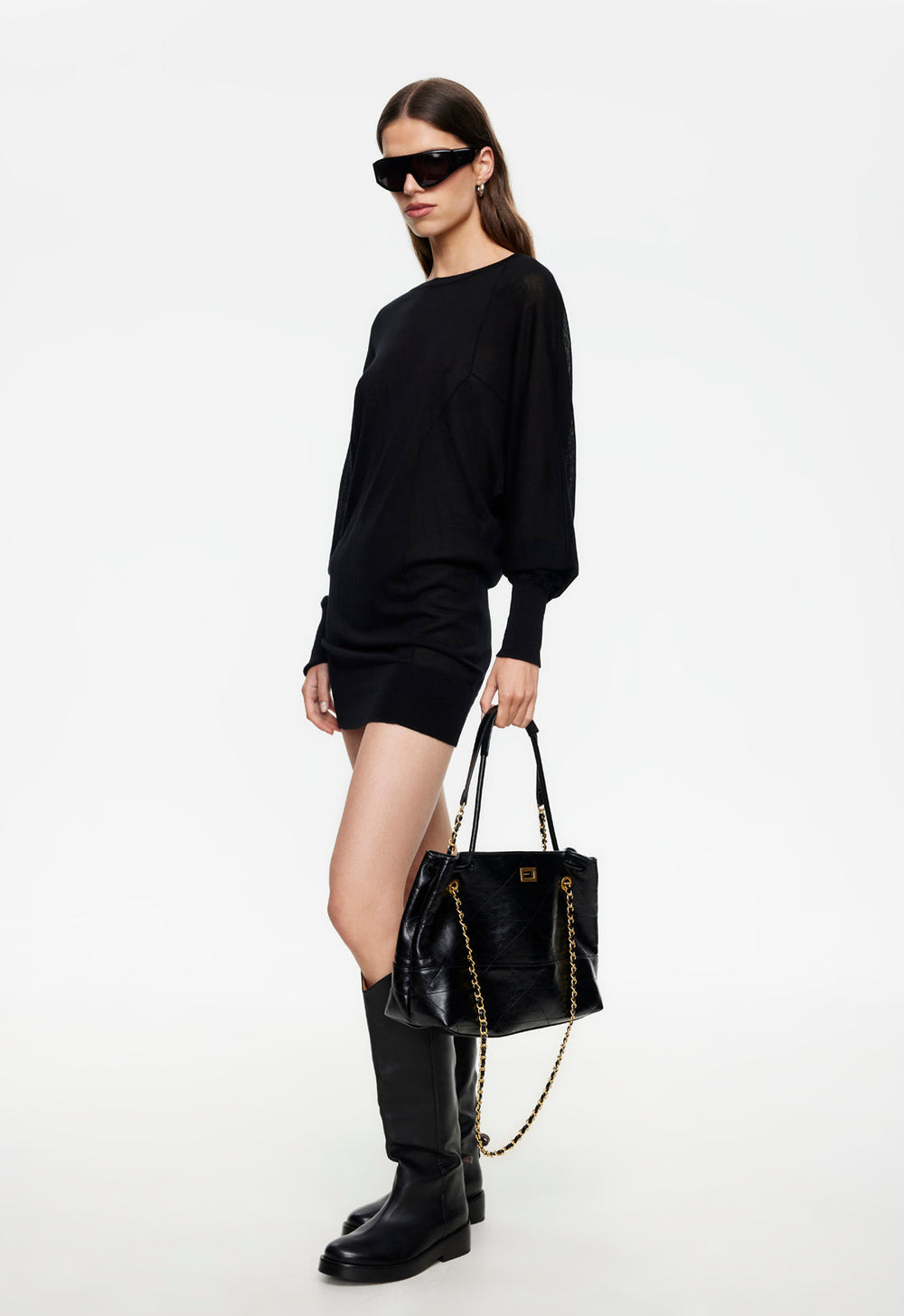 Bellissimo Mini Dress - Noir Lioness Fashion