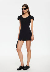 Rosa Mini Dress - Noir Lioness Fashion