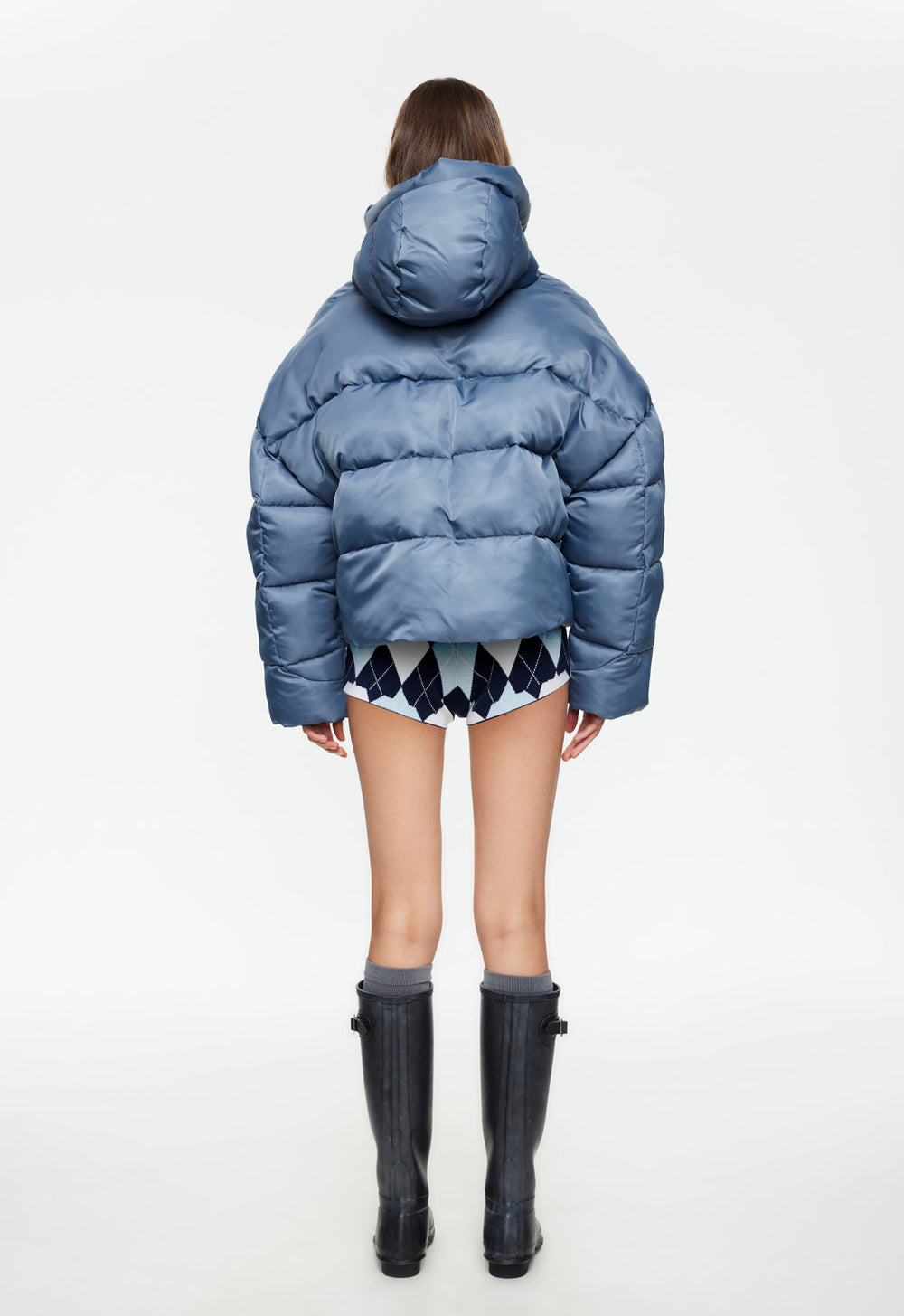Cindy Puffer Jacket - Slate Lioness Fashion
