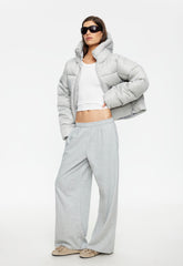 Cindy Puffer Jacket - Ash Lioness Fashion