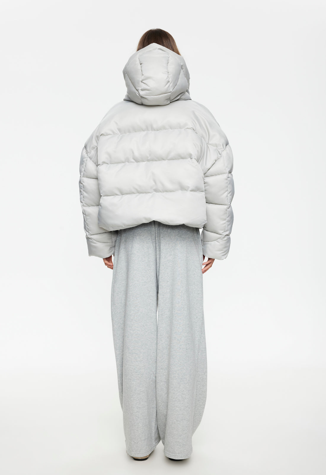 Cindy Puffer Jacket - Ash Lioness Fashion