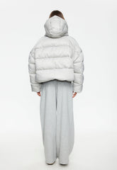 Cindy Puffer Jacket - Ash Lioness Fashion