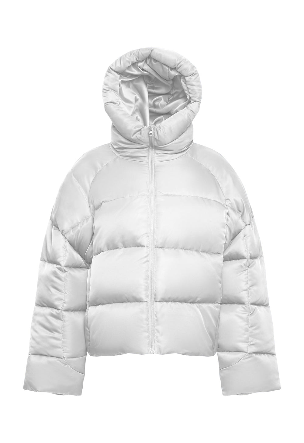 Cindy Puffer Jacket - Ash Lioness Fashion