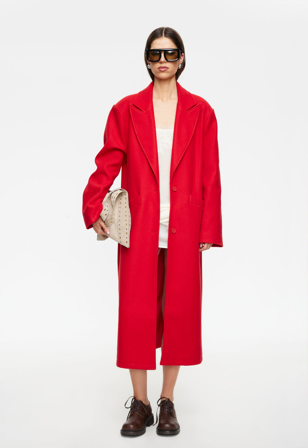 OLSEN COAT - CRIMSON Lioness Fashion