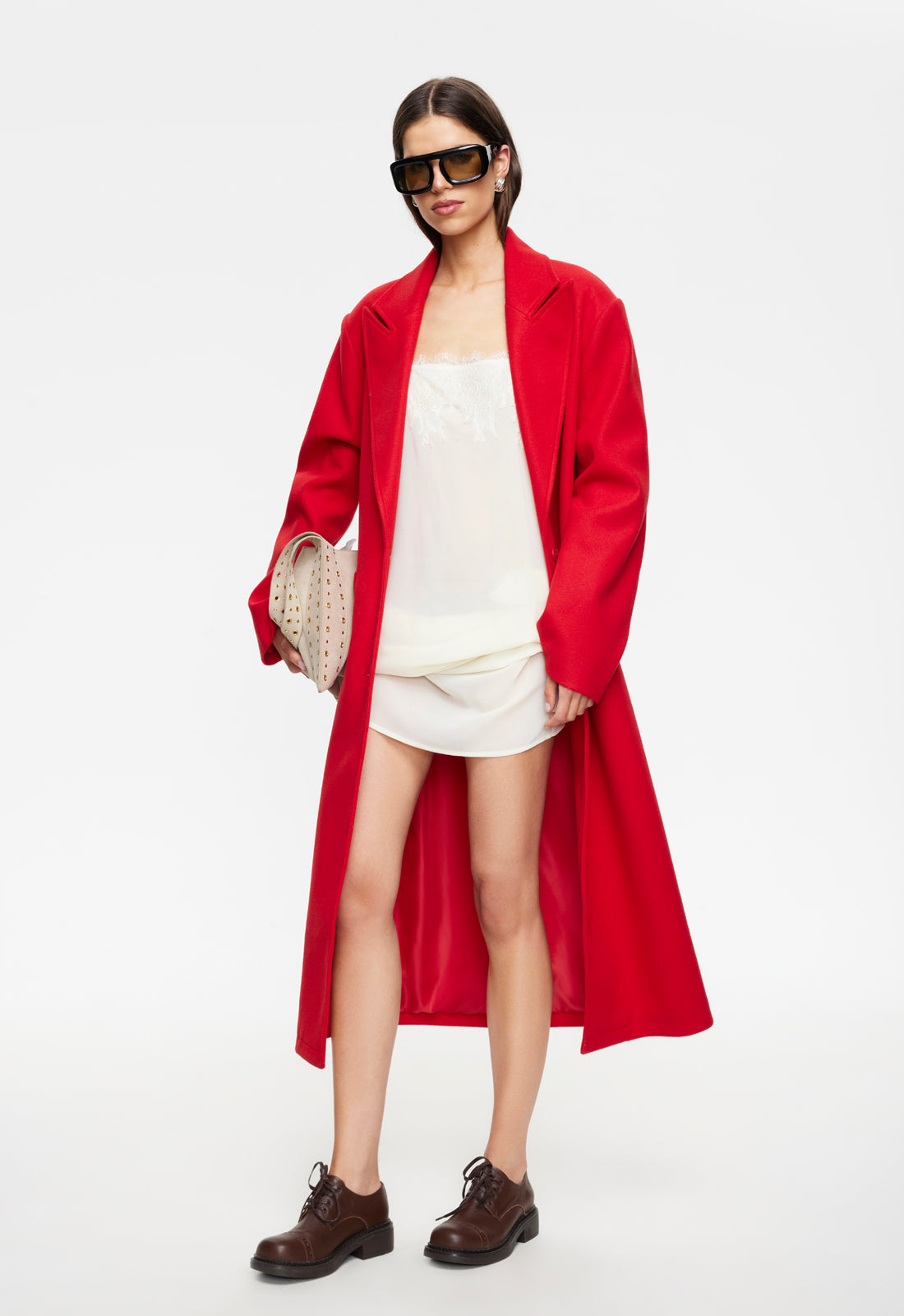 OLSEN COAT - CRIMSON Lioness Fashion