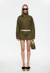 RINATA JACKET - KHAKI Lioness Fashion