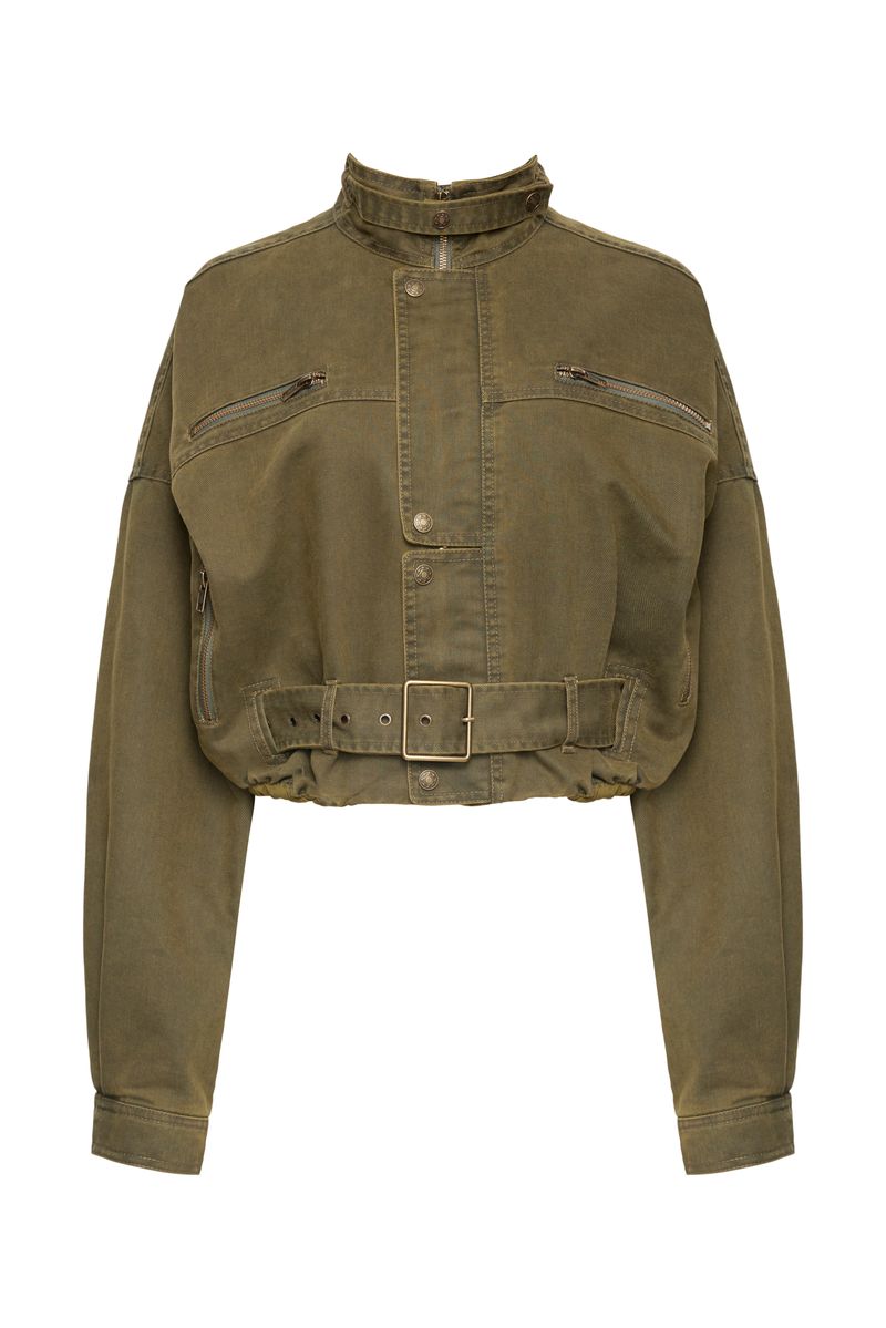 RINATA JACKET - KHAKI Lioness Fashion