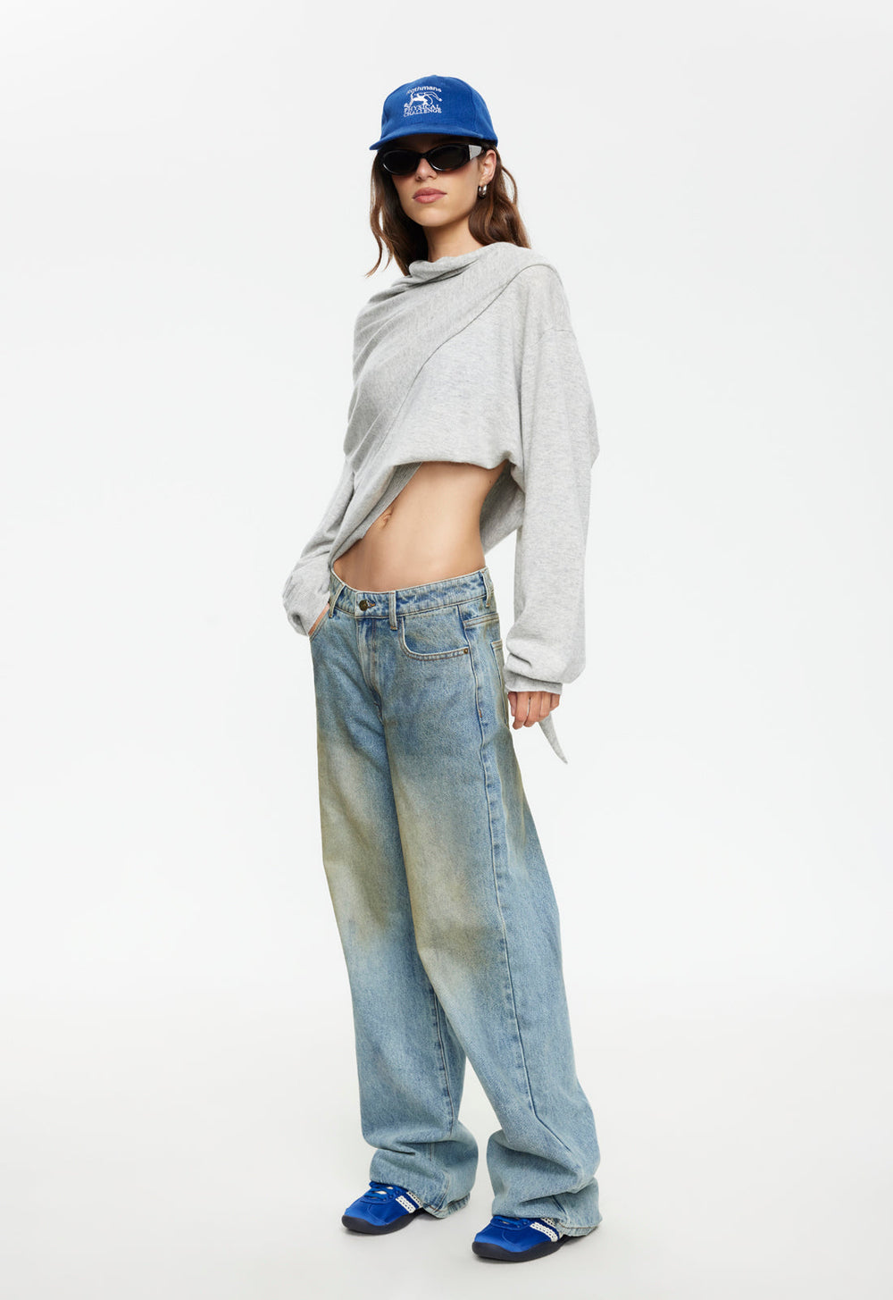 Top Model Jean - Stone Blue Lioness Fashion