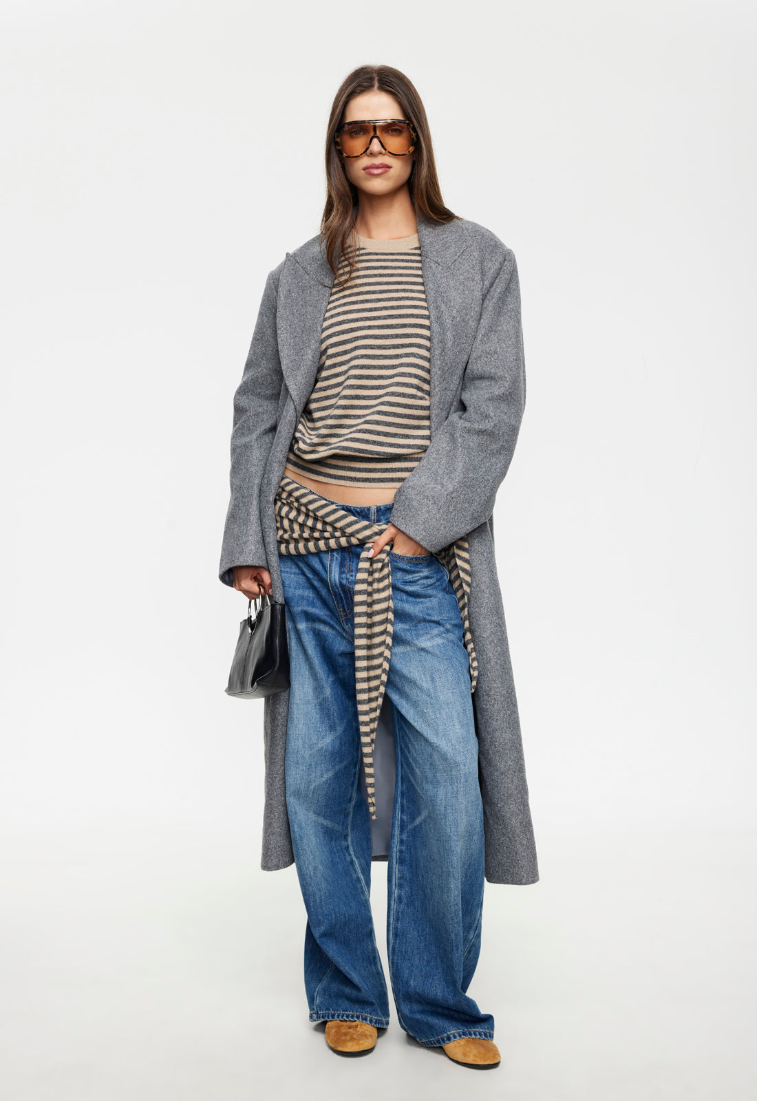 OLSEN COAT - SLATE Lioness Fashion