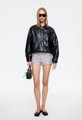 KENNY BOMBER - JET BLACK Lioness Fashion