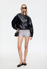 KENNY BOMBER - JET BLACK Lioness Fashion
