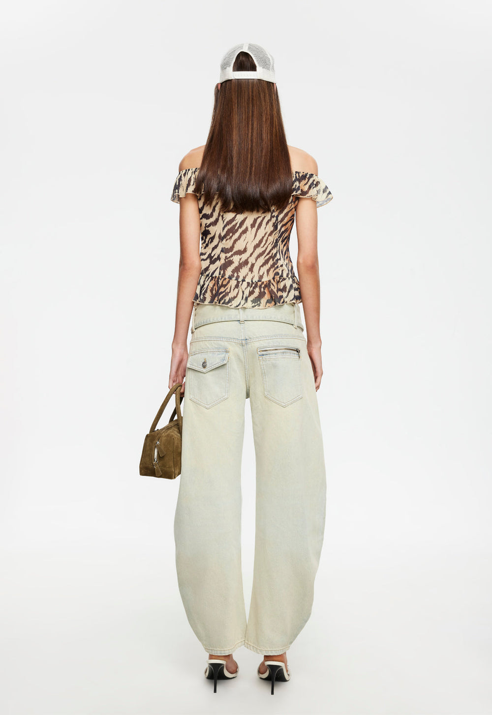 Truffle Ruffle Top - Tiger Lioness Fashion