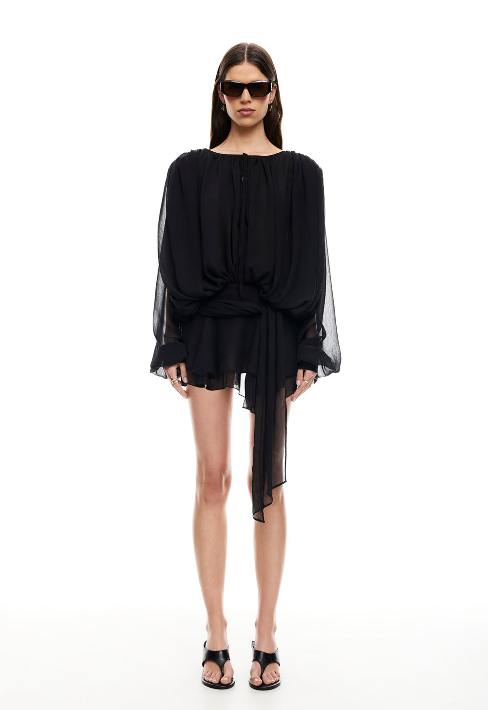 ELEMENTS MINI DRESS - NOIR Lioness Fashion
