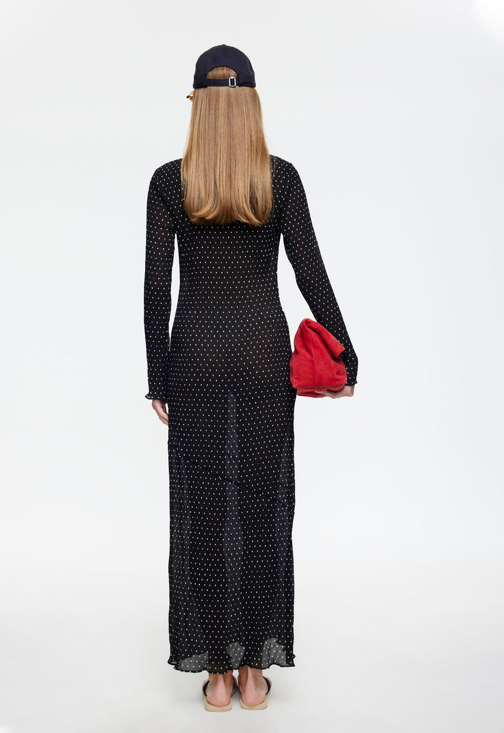 HAVEN MAXI DRESS - NOIR POLKA Lioness Fashion