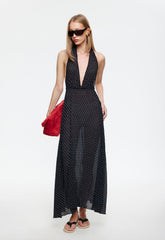 DISTRICT MAXI - ONYX POLKA Lioness Fashion