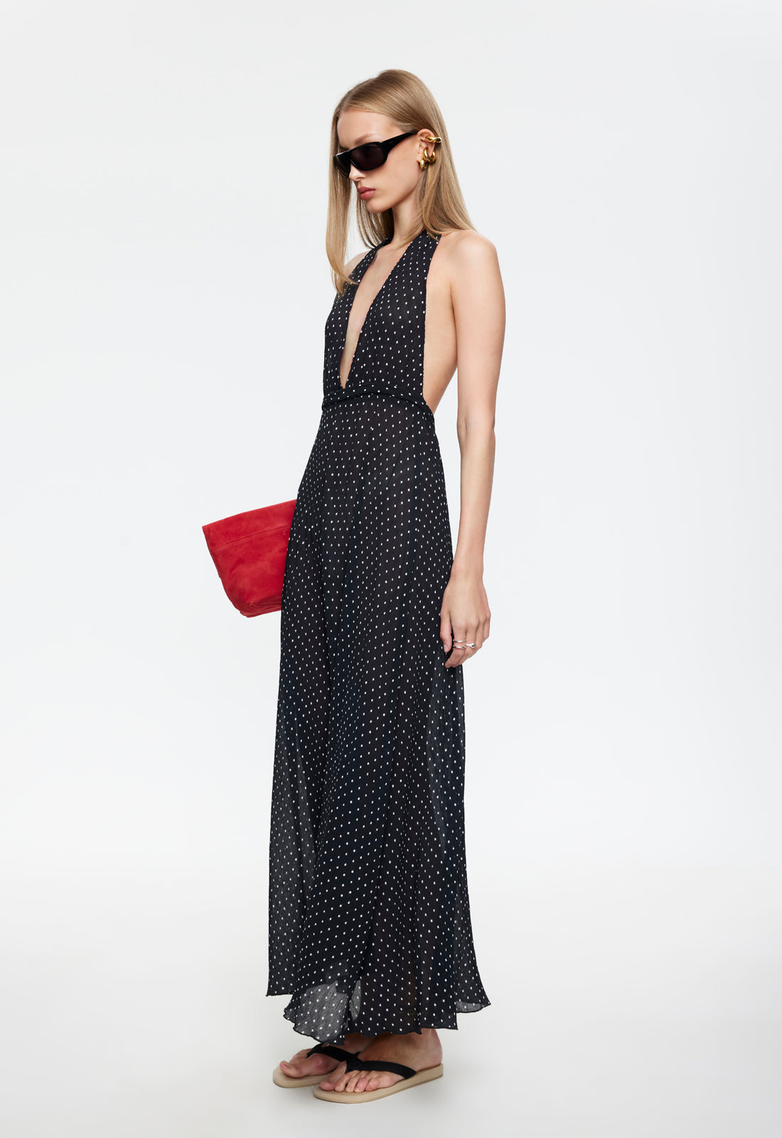 DISTRICT MAXI - ONYX POLKA Lioness Fashion