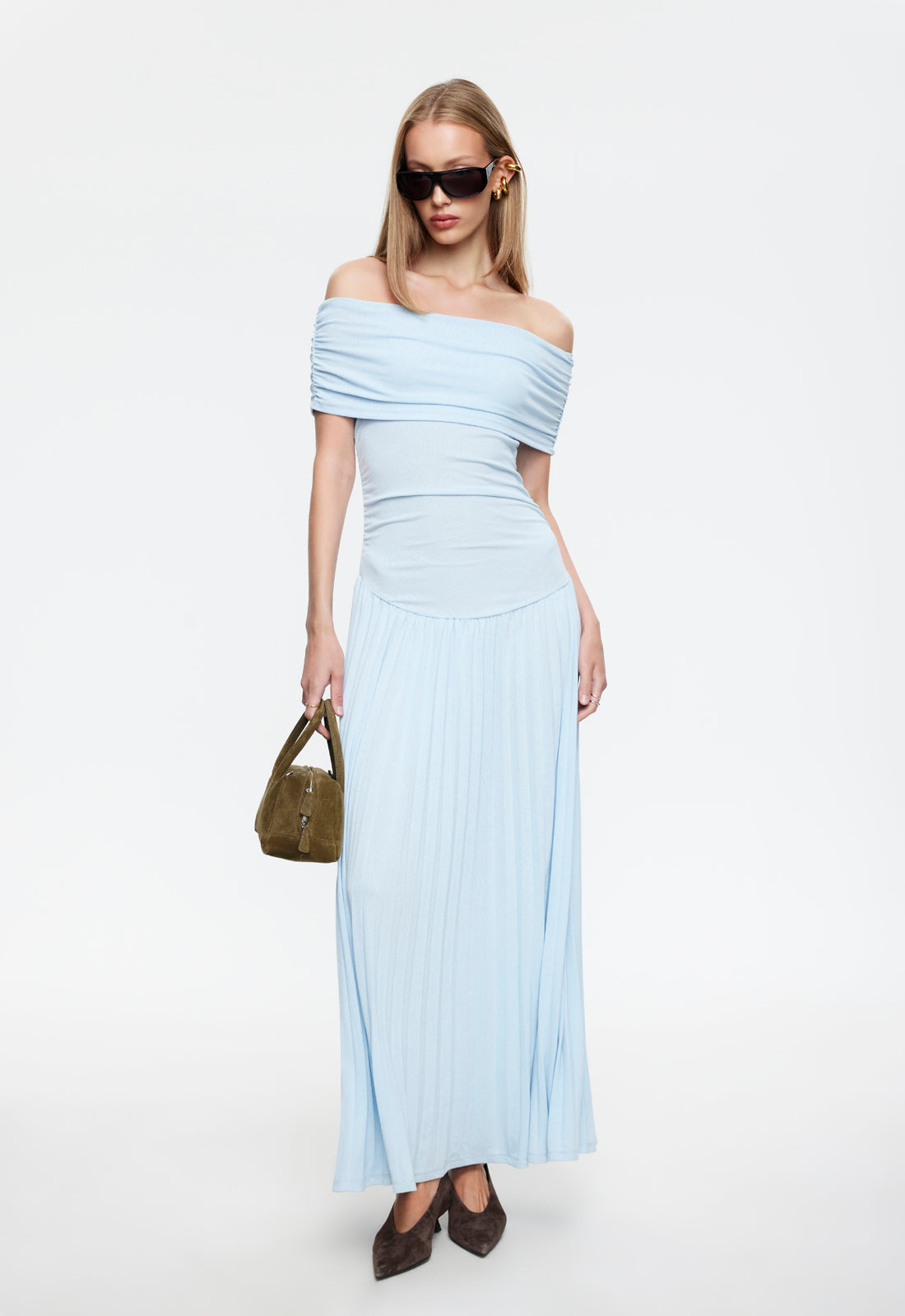 FIELD OF DREAMS MAXI - SOFT BLUE Lioness Fashion