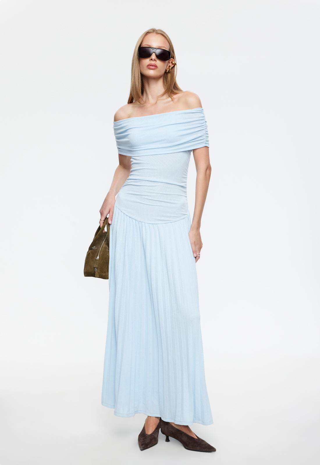 FIELD OF DREAMS MAXI - SOFT BLUE Lioness Fashion