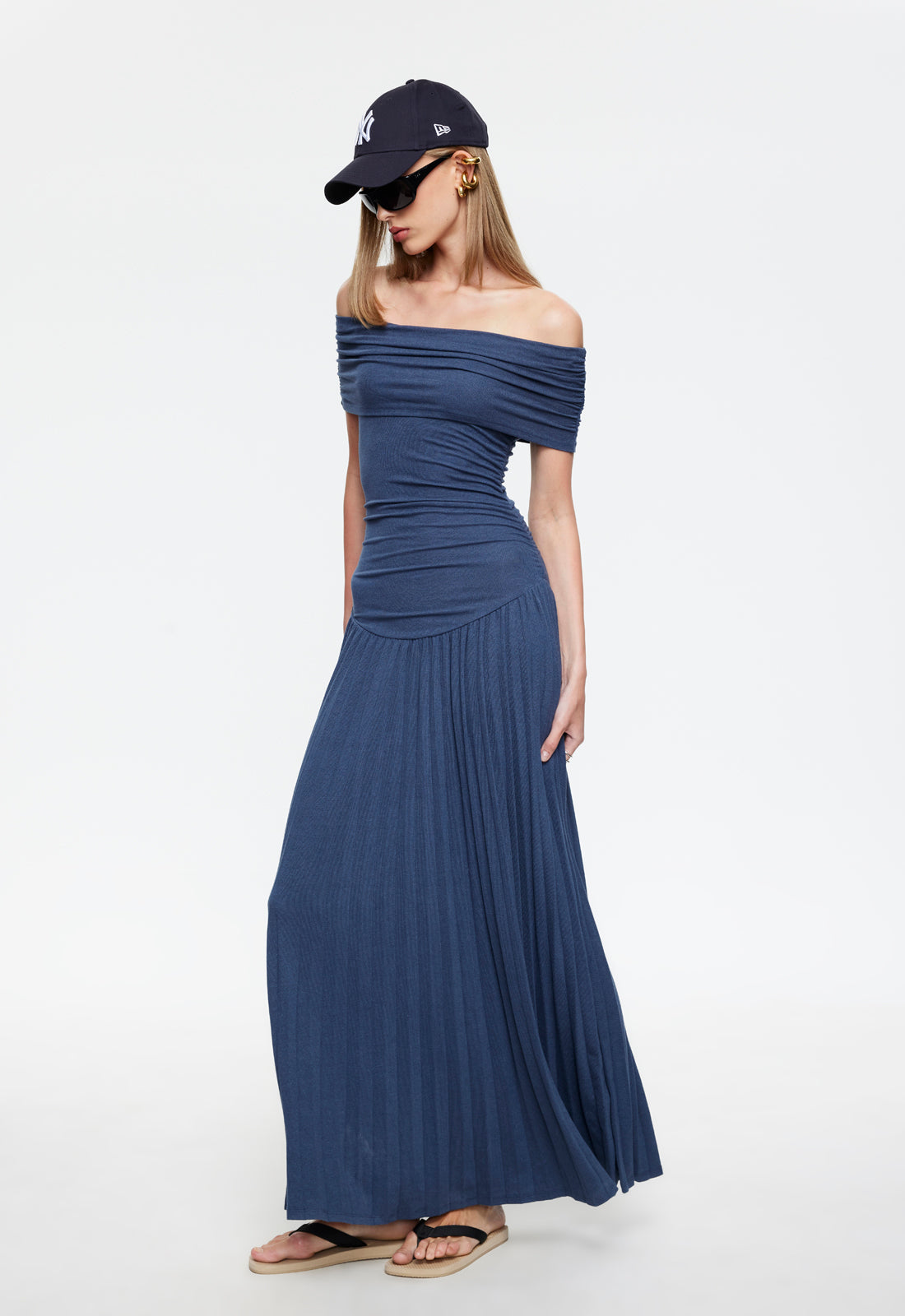 FIELD OF DREAMS MAXI - NAVY Lioness Fashion