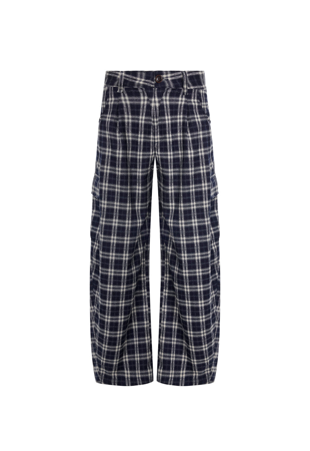 Nova Pant - Navy Plaid Lioness Fashion