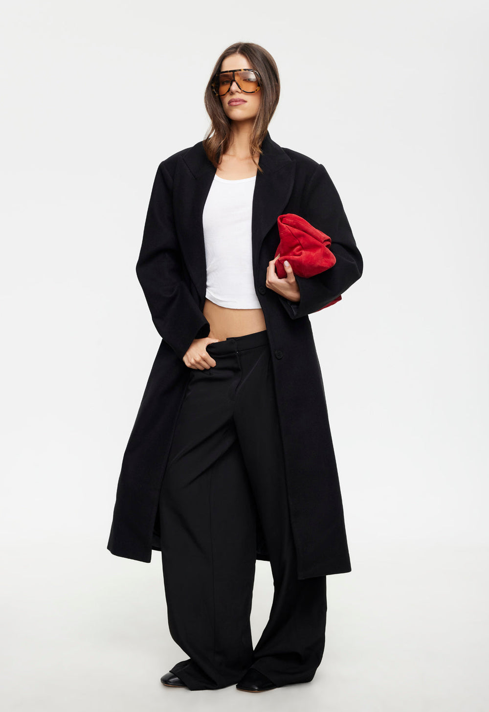 OLSEN COAT - ONYX Lioness Fashion