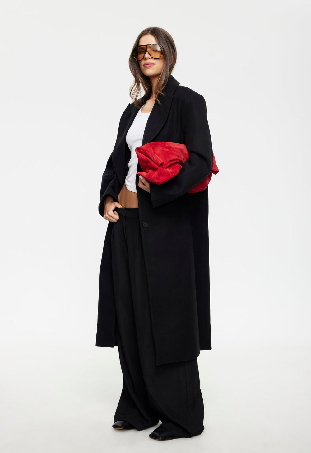 OLSEN COAT - ONYX Lioness Fashion