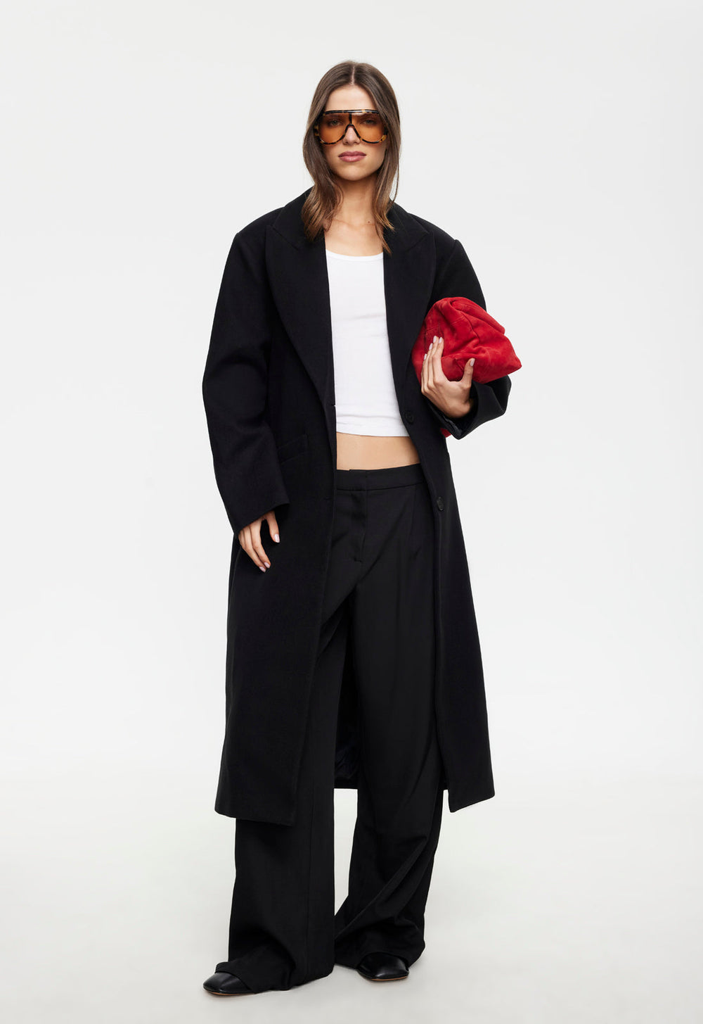 OLSEN COAT - ONYX Lioness Fashion