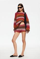 Loyalty Knit Short - Wine Lioness Fashion