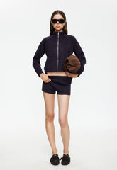 Bloom Knit Short - Forest Stripe Lioness Fashion