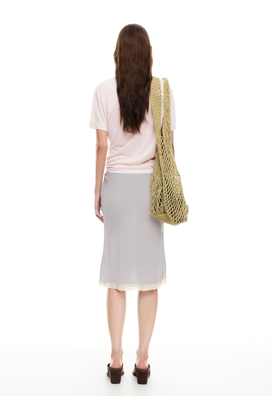 SHORELINE MIDI SKIRT - ASH Lioness Fashion