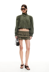 SOLSTICE MINI SKORT - SAFARI Lioness Fashion