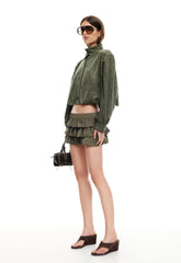 SOLSTICE MINI SKORT - SAFARI Lioness Fashion