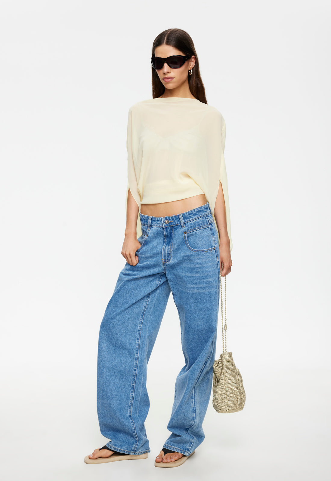 SERENITY JEAN - MID BLUE Lioness Fashion