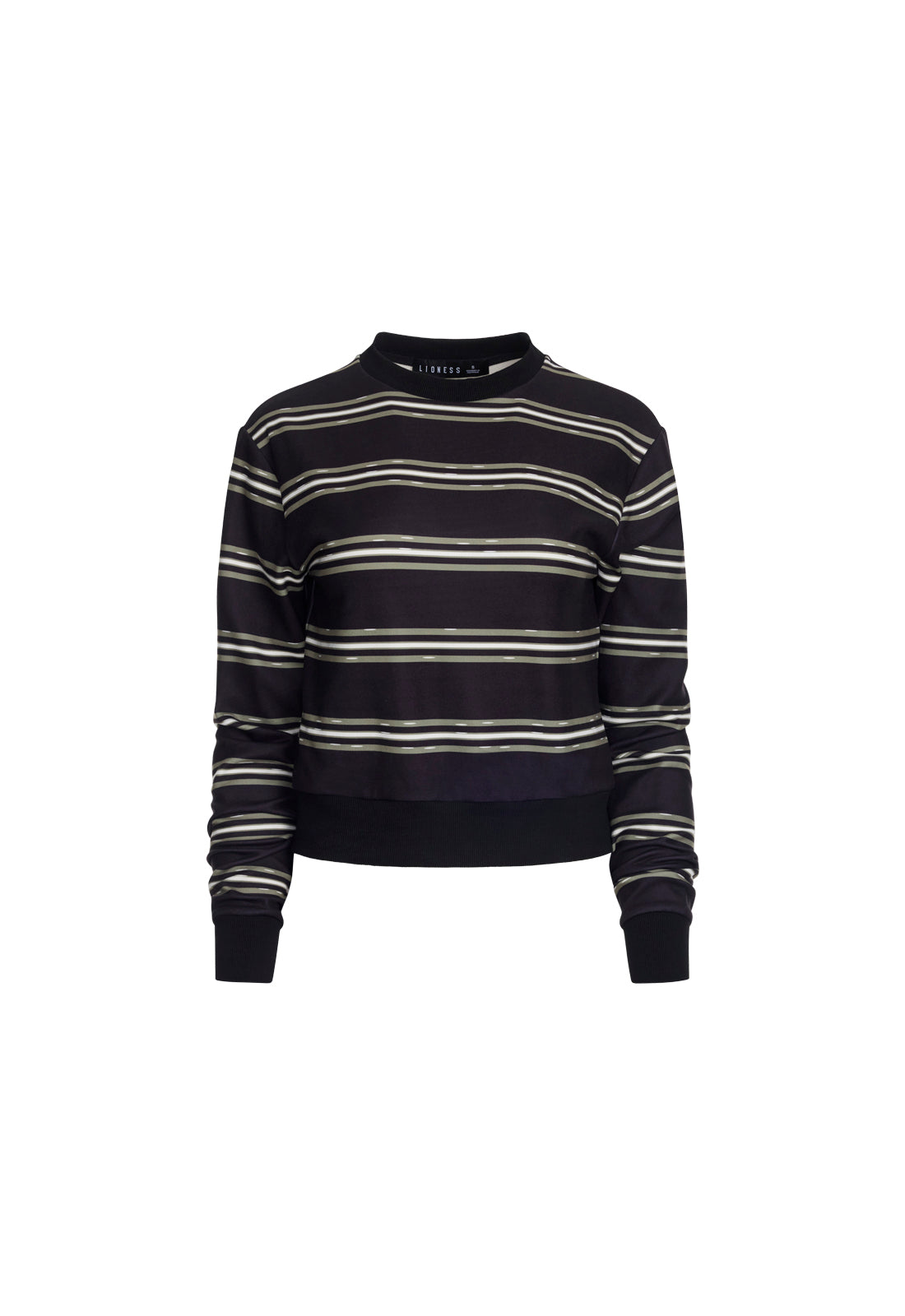 Jetset Long Sleeve - Noir Stripe Lioness Fashion