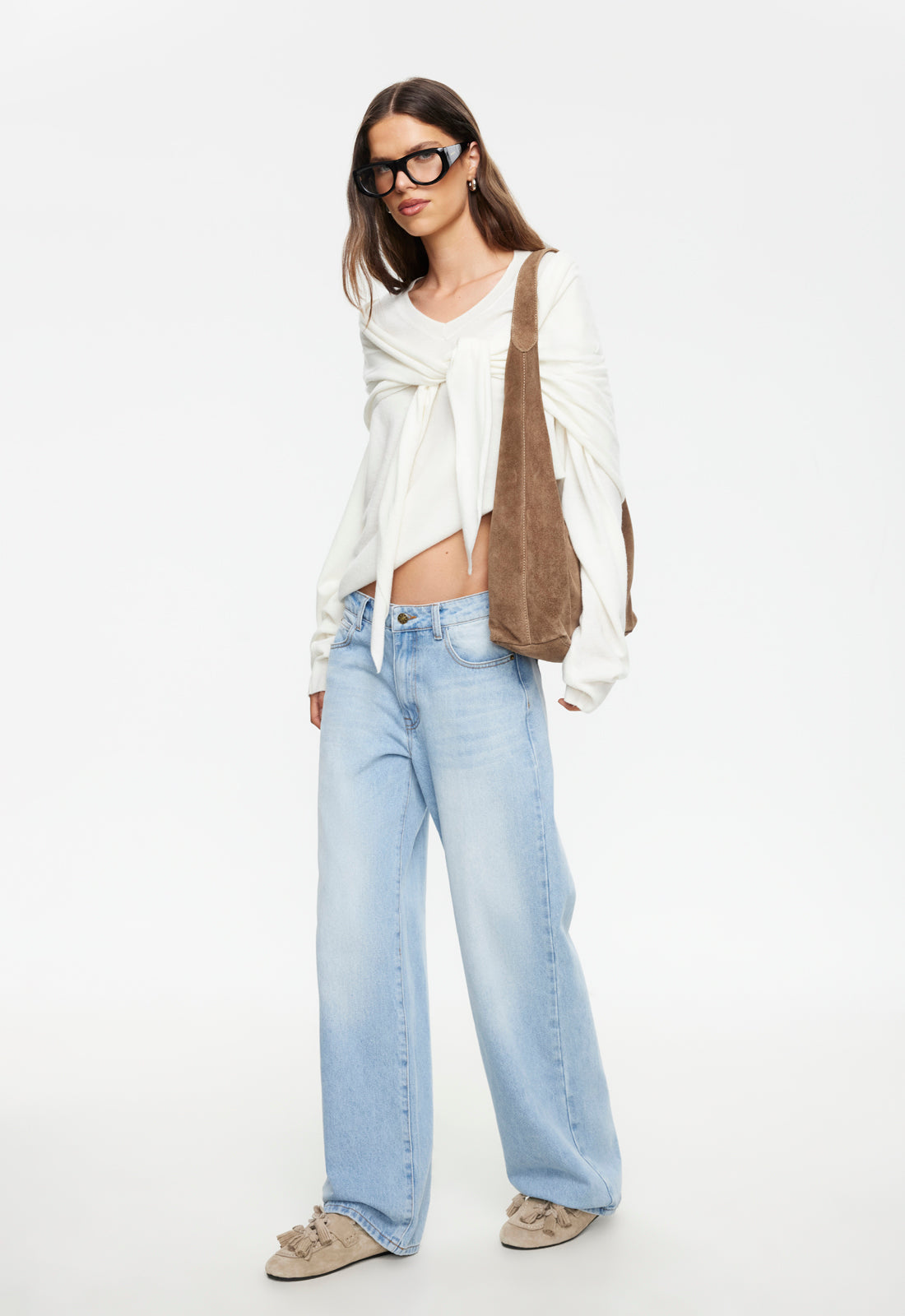 Olsen V Knit - Porcelain Lioness Fashion