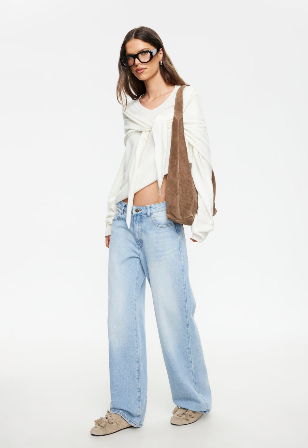 Olsen V Knit - Porcelain Lioness Fashion