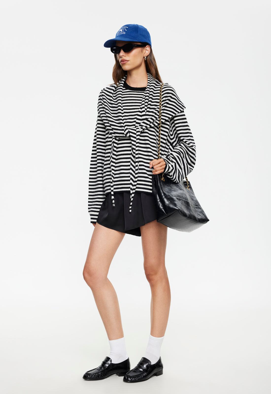 Olsen Knit - Onyx Stripe Lioness Fashion