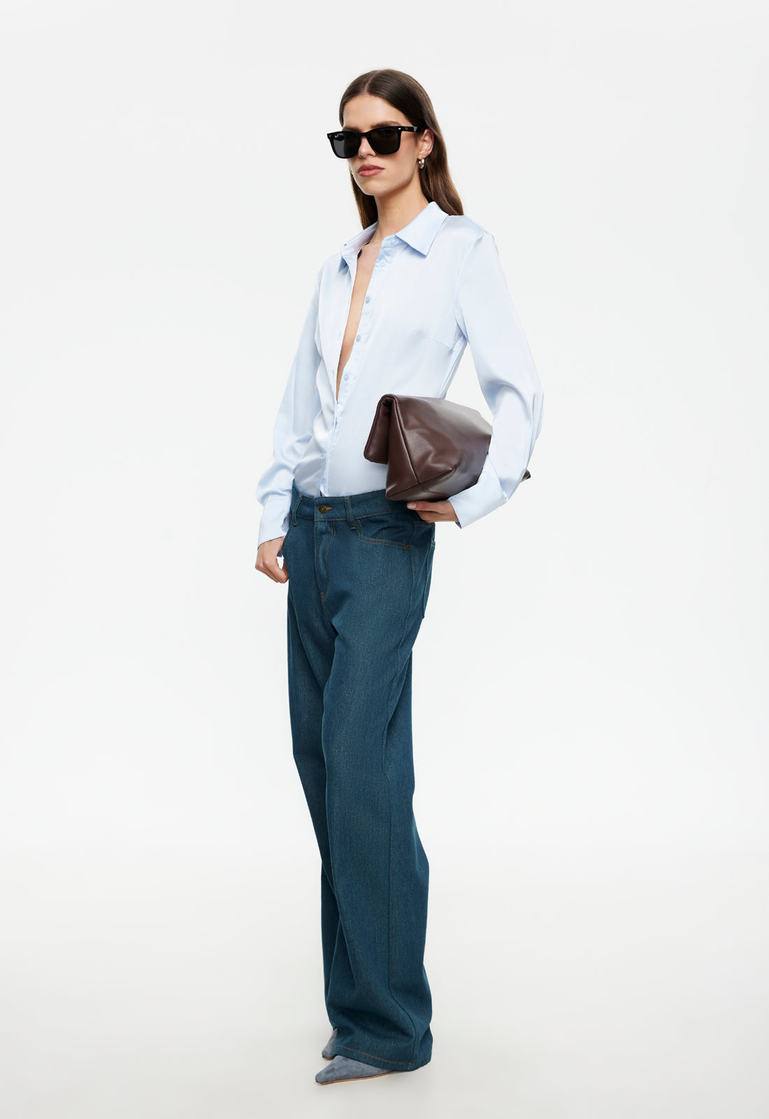 PEAK JEAN - WASHED BLUE Lioness Fashion