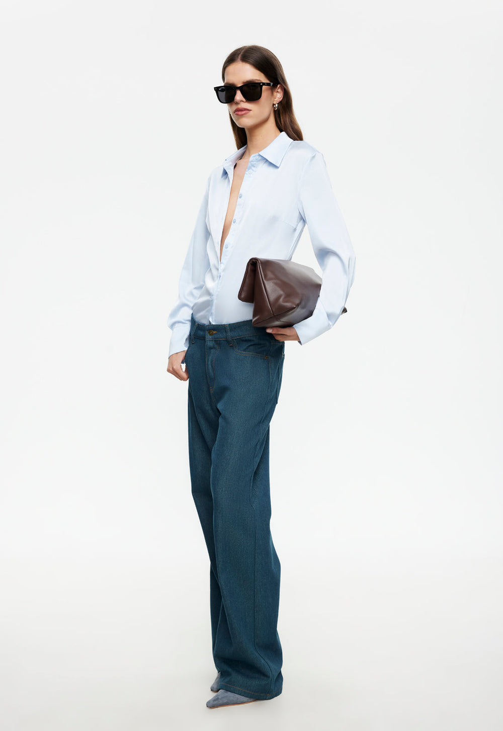 PEAK JEAN - WASHED BLUE Lioness Fashion