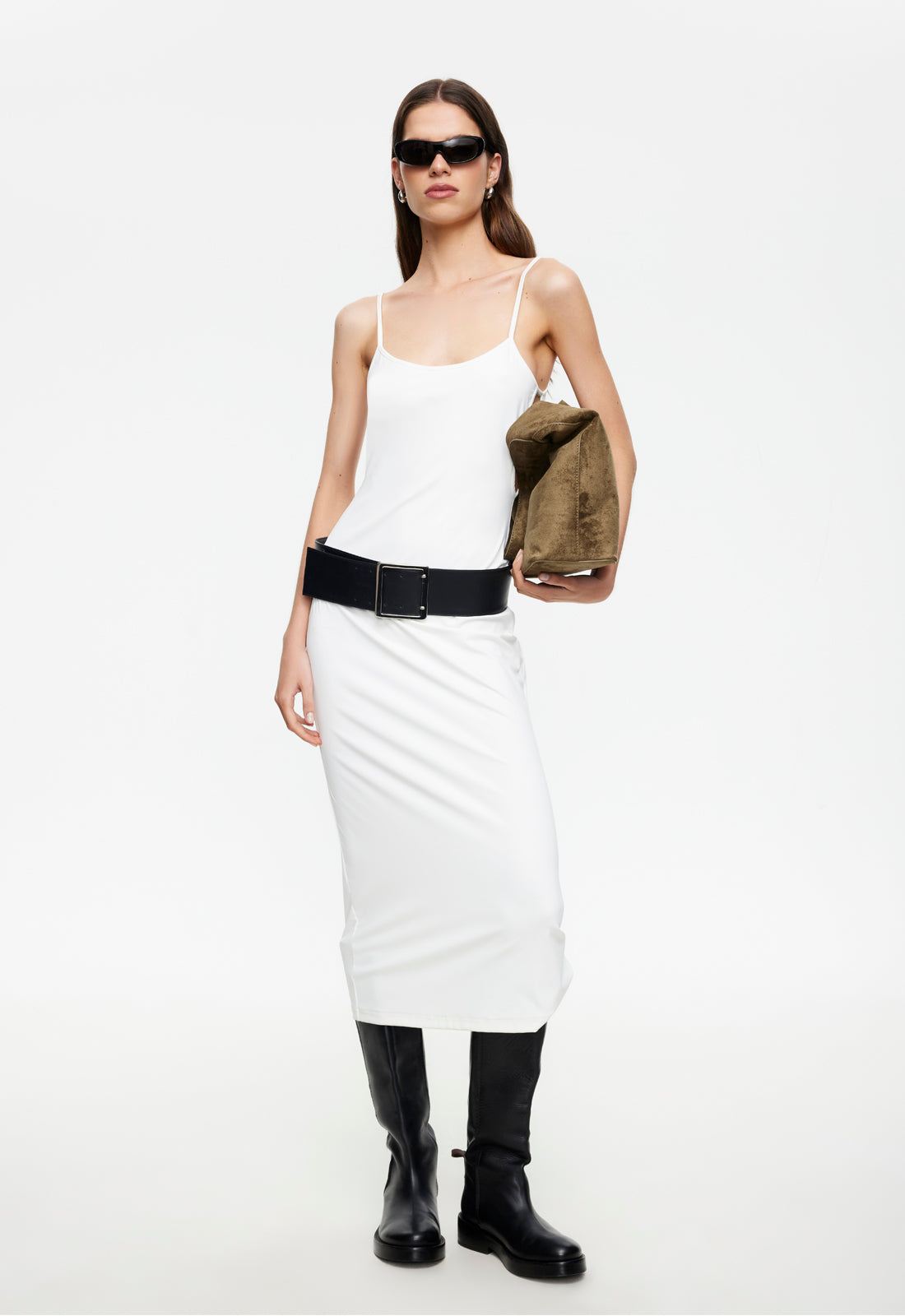 MODERNITA MIDI DRESS - PORCELAIN Lioness Fashion
