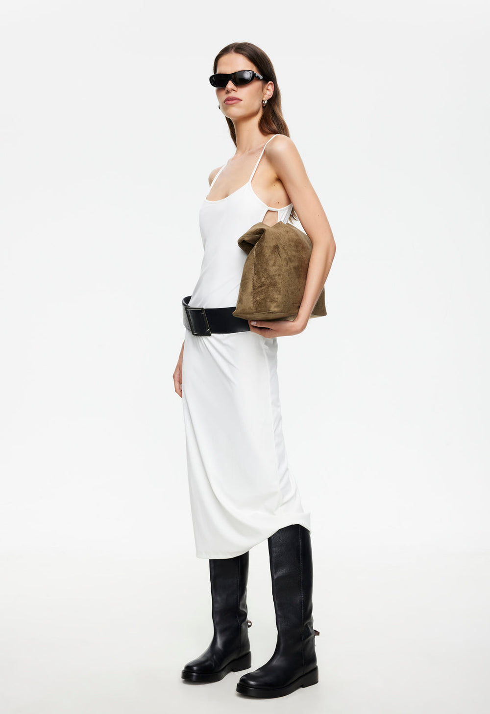 MODERNITA MIDI DRESS - PORCELAIN Lioness Fashion